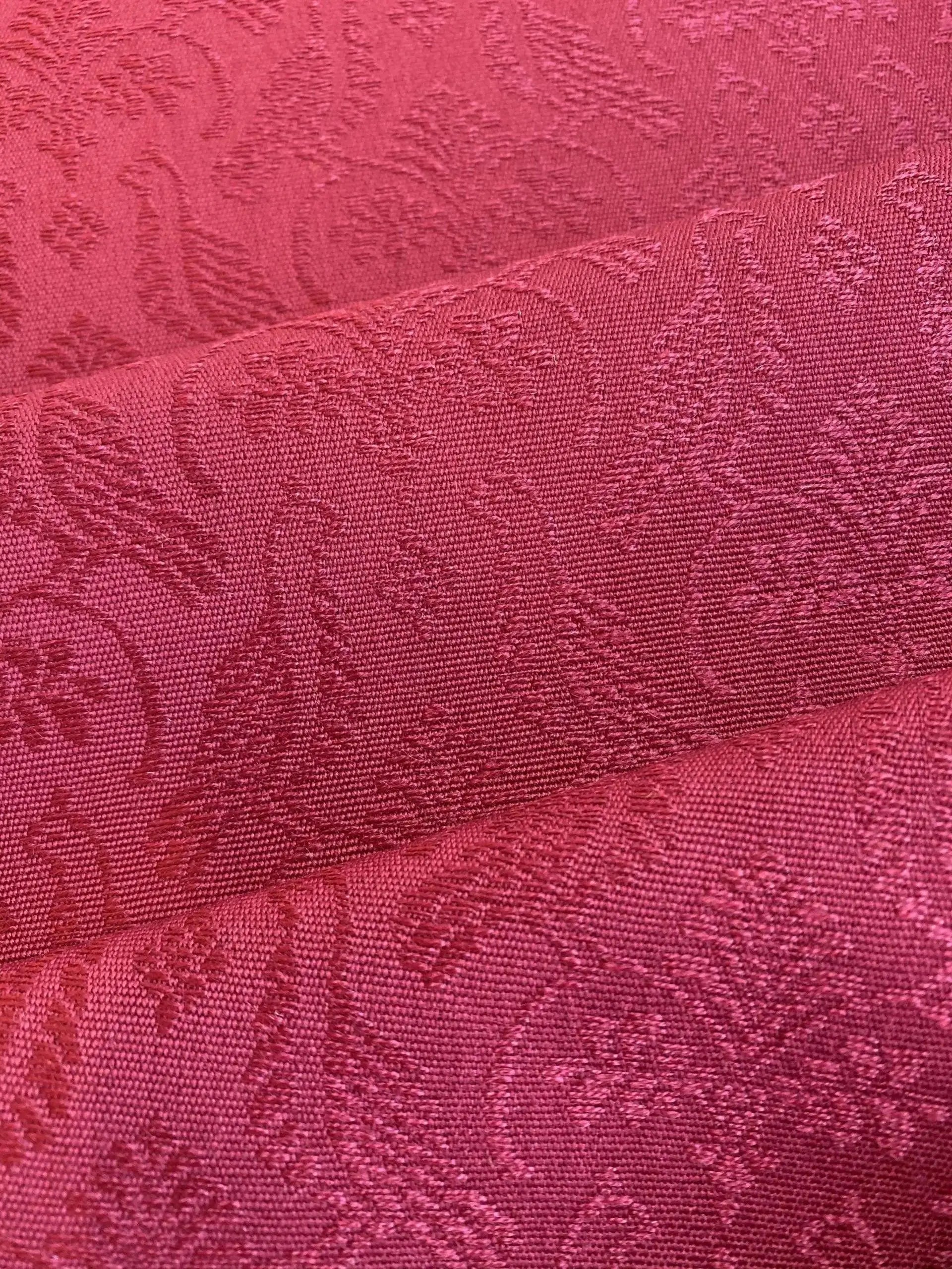 Damask with Bird Pattern – Bunad Fabric Gudbrandsdalen Uldvarefabrikk