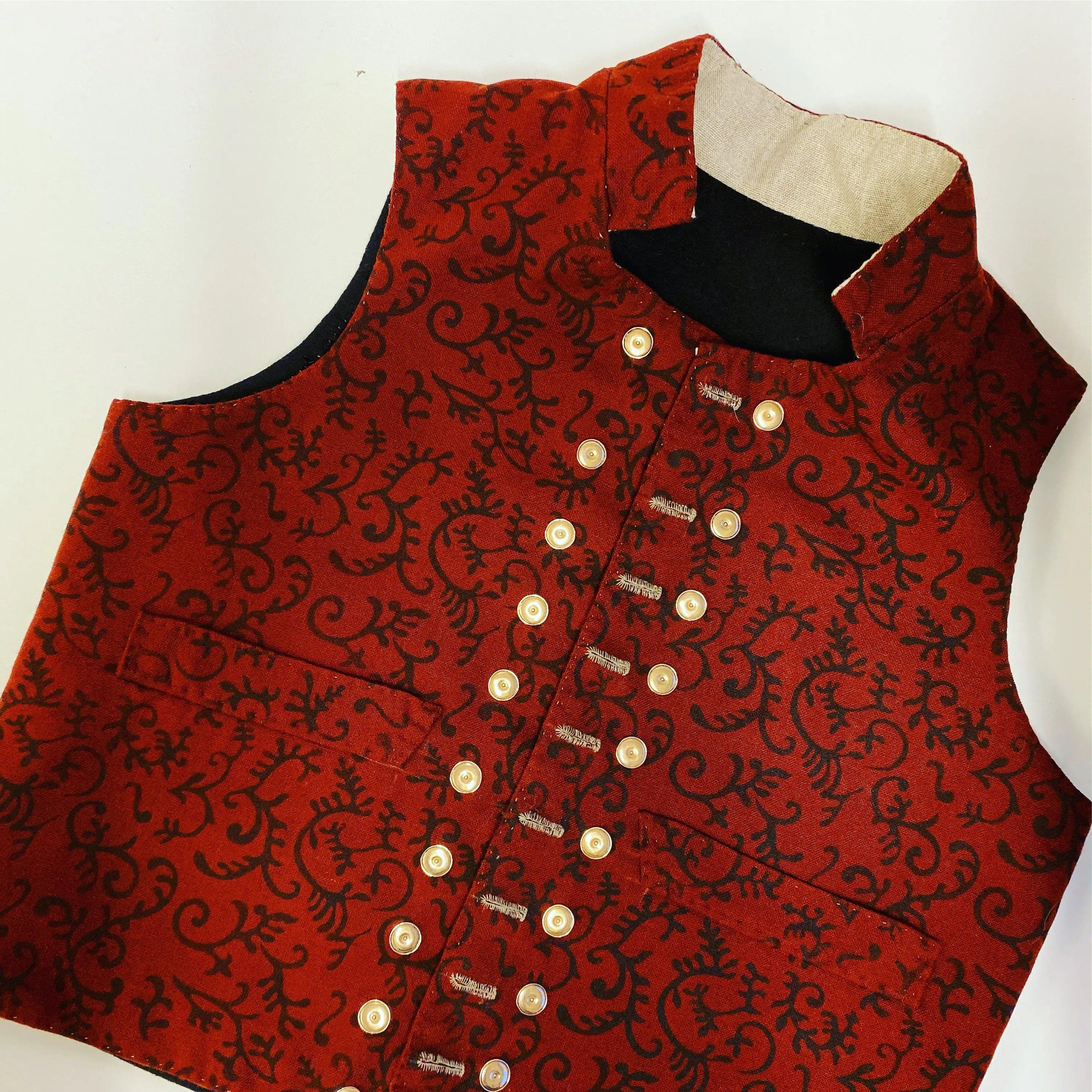 Østerdalen Men's Bunad Vest – Material Kit