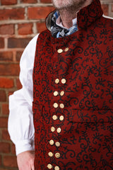 Vest Fabric for Østerdal Men’s Bunad Hulda Bunader
